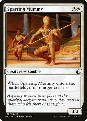 Sparring Mummy card from Battlebond