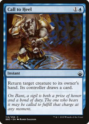 Call to Heel card from Battlebond