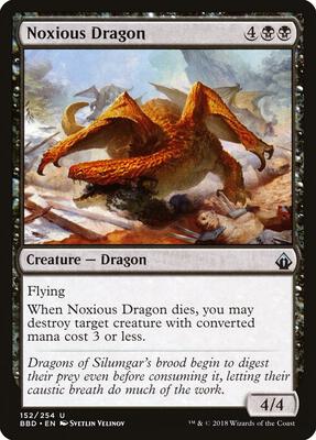 Noxious Dragon card from Battlebond