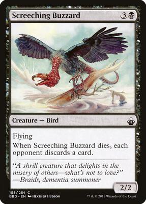 Screeching Buzzard card from Battlebond