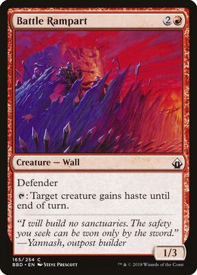 Battle Rampart card from Battlebond