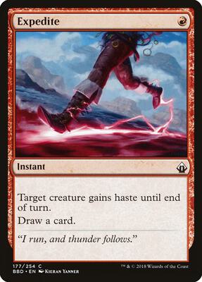 Expedite card from Battlebond