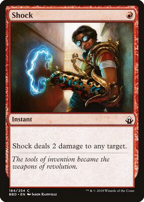 Shock card from Battlebond