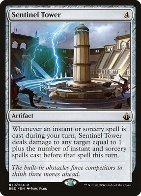 Sentinel Tower card from Battlebond