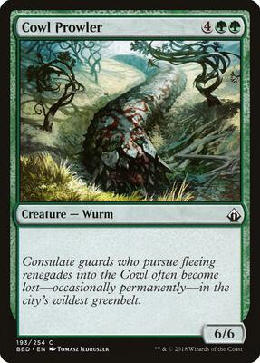 Cowl Prowler card from Battlebond