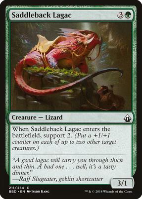 Saddleback Lagac card from Battlebond