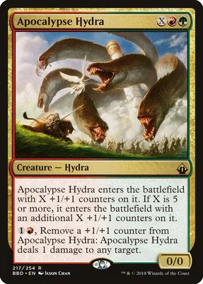 Apocalypse Hydra card from Battlebond