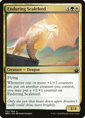 Enduring Scalelord card from Battlebond
