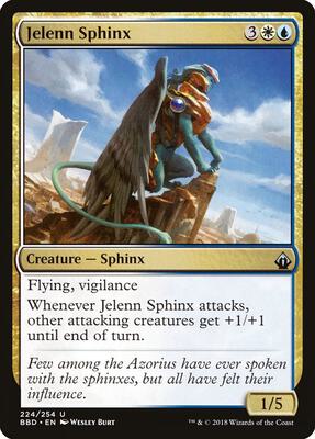 Jelenn Sphinx card from Battlebond