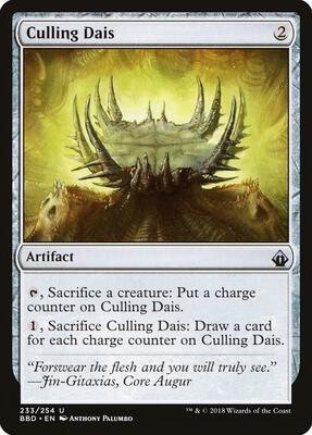 Culling Dais card from Battlebond