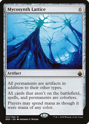 Mycosynth Lattice card from Battlebond