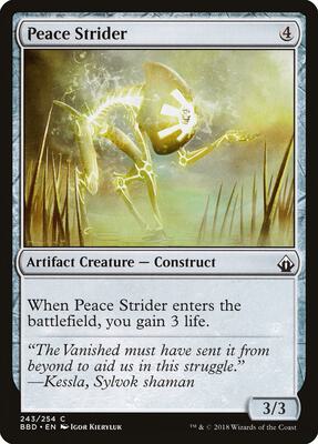 Peace Strider card from Battlebond