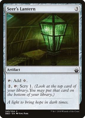 Seer's Lantern card from Battlebond