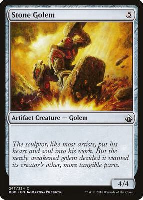 Stone Golem card from Battlebond