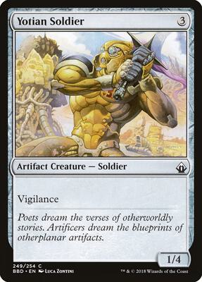 Yotian Soldier card from Battlebond