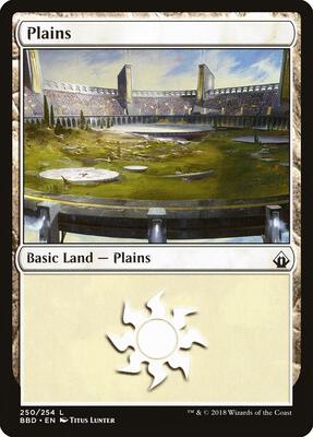 Plains card from Battlebond