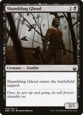 Shambling Ghoul card from Battlebond