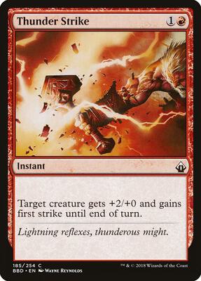 Thunder Strike card from Battlebond