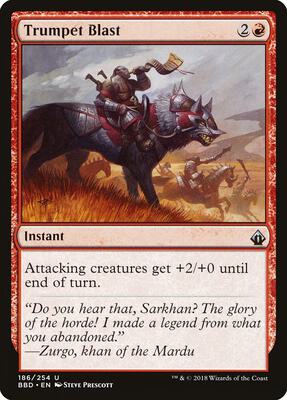 Trumpet Blast card from Battlebond