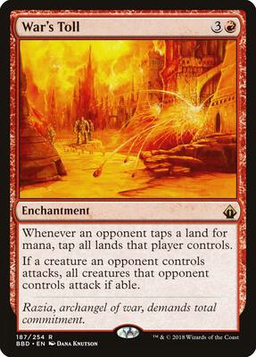 War's Toll card from Battlebond