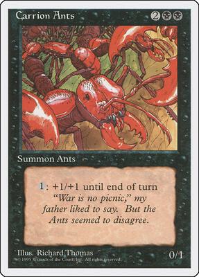 Carrion Ants card from Fourth Edition