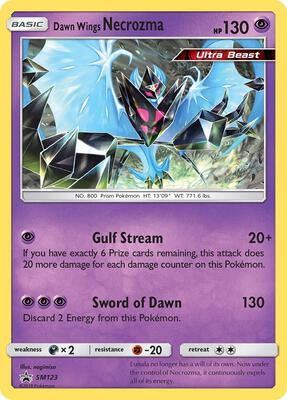 Dawn Wings Necrozma - SM123 card from SM Promos
