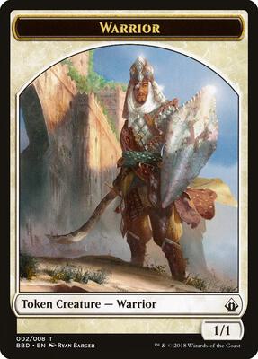 Warrior Token card from Battlebond