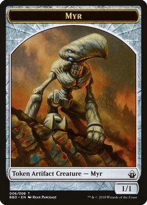 Myr Token card from Battlebond