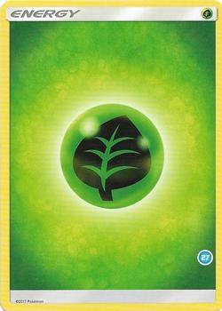 Grass Energy (27) card from SM Trainer Kit: Alolan Sandslash & Alolan Ninetales