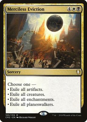 Merciless Eviction card from Commander Anthology Volume II
