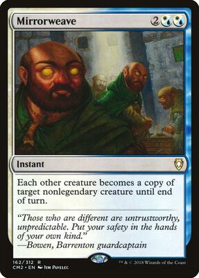 Mirrorweave card from Commander Anthology Volume II