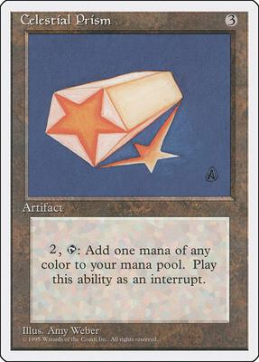 Celestial Prism card from Fourth Edition