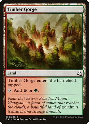 Timber Gorge card from Global Series Jiang Yanggu & Mu Yanling