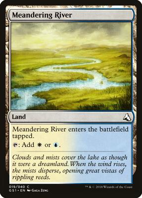 Meandering River card from Global Series Jiang Yanggu & Mu Yanling