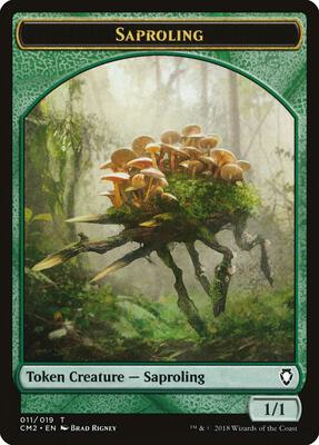 Saproling Token card from Commander Anthology Volume II