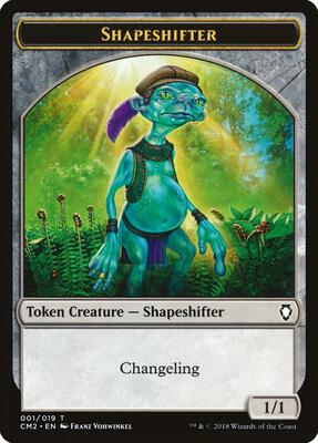 Shapeshifter Token card from Commander Anthology Volume II