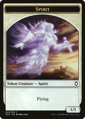 Spirit Token card from Commander Anthology Volume II