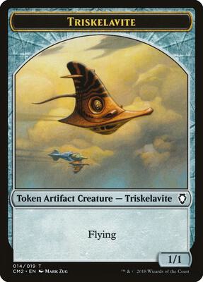 Triskelavite Token card from Commander Anthology Volume II