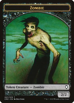 Zombie Token card from Commander Anthology Volume II