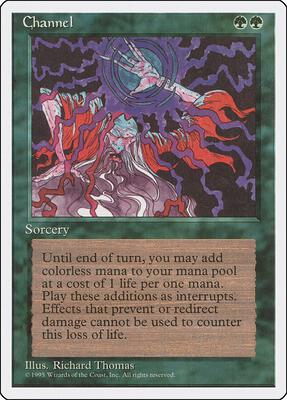 Channel card from Fourth Edition
