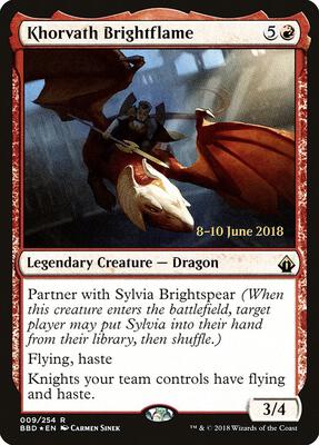 Khorvath Brightflame card from Launch Party & Release Event Promos