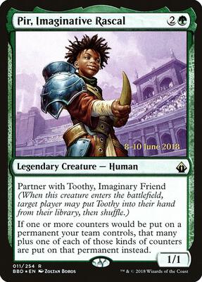 Pir, Imaginative Rascal card from Launch Party & Release Event Promos