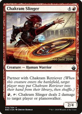 Chakram Slinger card from Launch Party & Release Event Promos