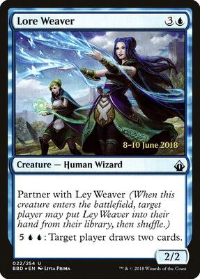 Lore Weaver card from Launch Party & Release Event Promos