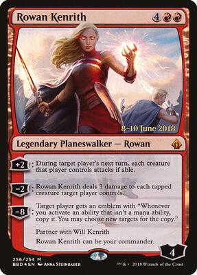 Rowan Kenrith card from Launch Party & Release Event Promos