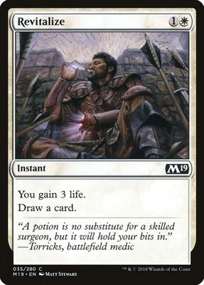 Revitalize card from Core Set 2019
