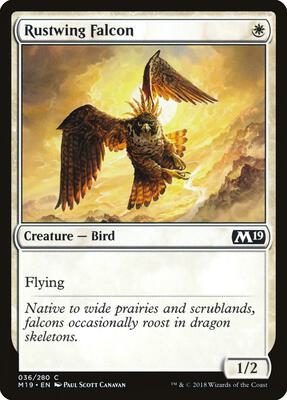 Rustwing Falcon card from Core Set 2019