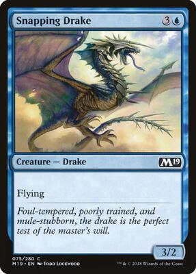 Snapping Drake card from Core Set 2019