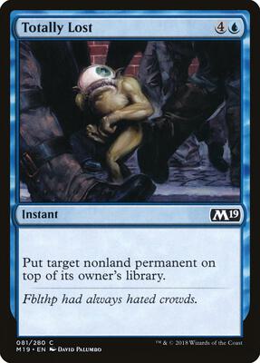 Totally Lost card from Core Set 2019
