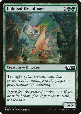 Colossal Dreadmaw card from Core Set 2019